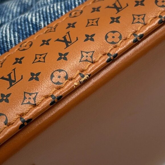 LOUIS VUITTON Maltage Alma Size BB DenimTextile Blue/Brown M55048 - Picture 3 of 16